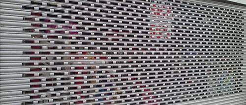 Perforated Shutters Supreme Shopfront Shutters Perforated Shutters Supreme Shopfront Shutters