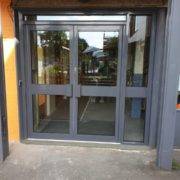 Commercial school doors