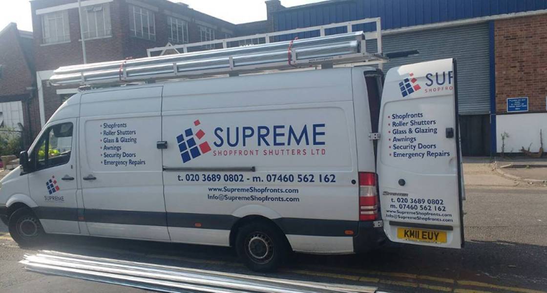 New Home Supreme Shopfront Shutters